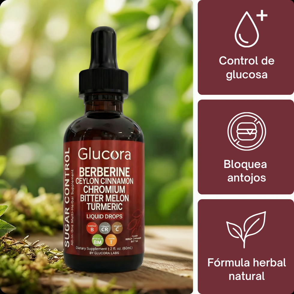 Glucora™ | Fórmula herbal todo en uno