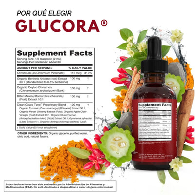 Glucora España | Fórmula herbal todo en uno